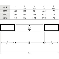 Kontener przechylny 6230 300-750 l