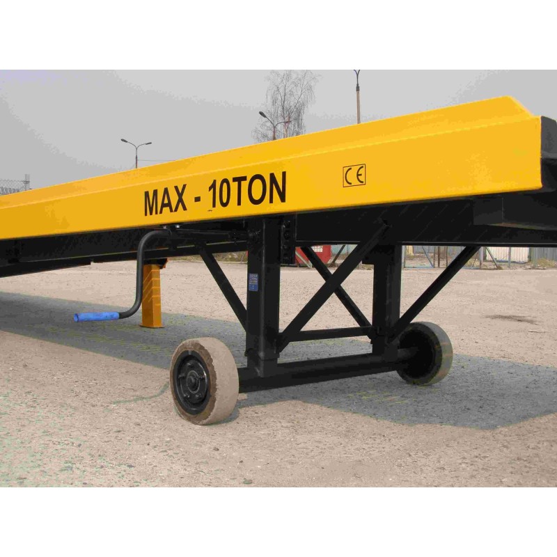 Pomost MZR10 przyśpiesza rozładunek Tira i zapewnia szybki dostęp do ładunku.