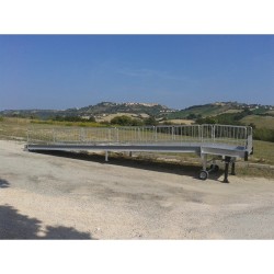 Aluminiowa rampa 12 metrów.