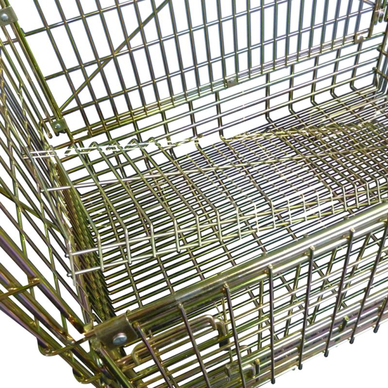 Pojemnik na butelki z szaampanem, idealne rozwiązanie do transportu i magazynowania wina typu Champagne. Koszopaleta Champ.