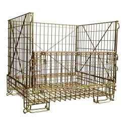 Pojemnik siatkowy na butelki z Bordeaux.