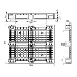 SF 1000 PES/3/3B wzmocniona